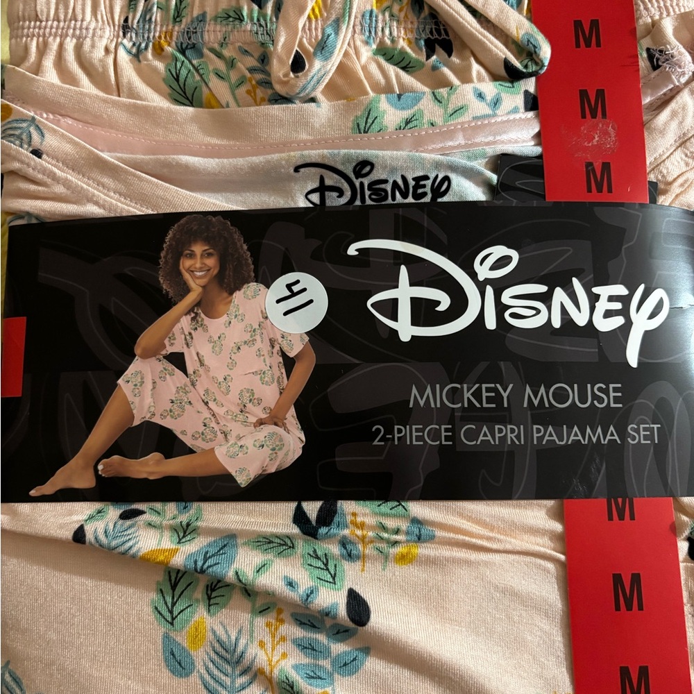 Disney Mickey Mouse 2-Piece Pajama Set - Light Pink